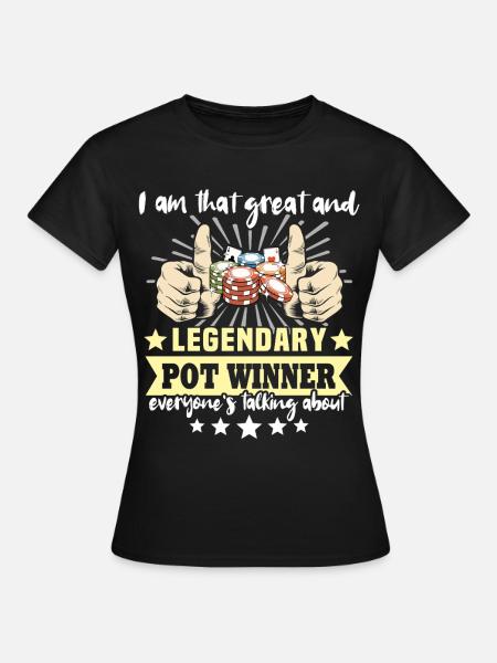 Poker Pokerspieler - Frauen T-Shirt - Schwarz