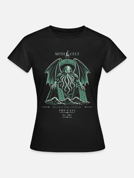 MYTHCULT - Der Ruf - Ursprung #001 - Frauen T-Shirt - Schwarz