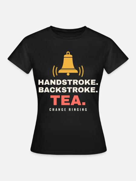Handschwimmen Rückenschwimmen Tee - Frauen T-Shirt - Schwarz