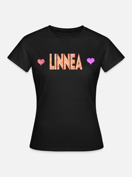 Linnea - Frauen T-Shirt - Schwarz