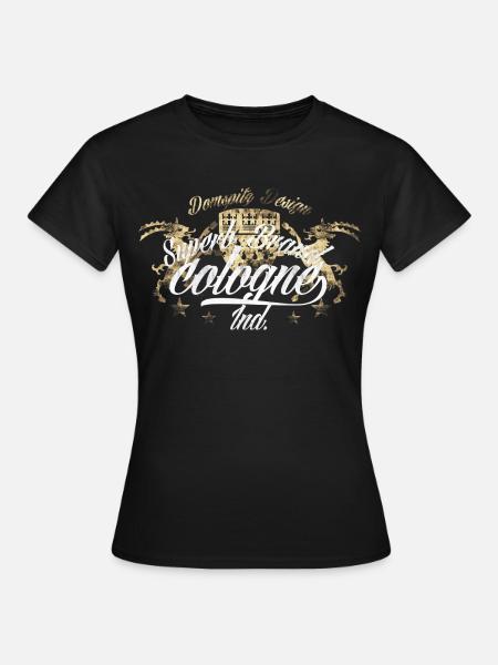 Superb Brand Cologne - Frauen T-Shirt - Schwarz