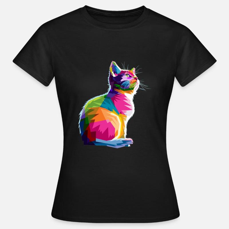Cat colours - Women's T-Shirt - black