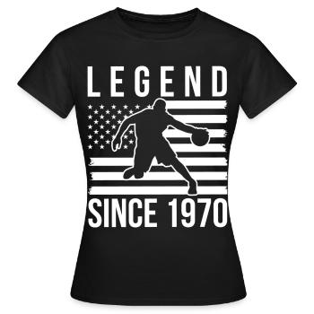 Basketball Basketball Basketball Team - Women's T-Shirt - black - Front - AI Model Female 172 dark (172cm)