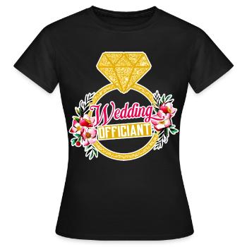 Marriage Marriage Assistant - Women's T-Shirt - black - Front - AI Model Female 172 dark (172cm)