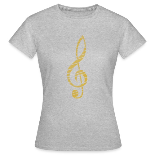 Distressed Musik Schlüsse - Women's T-Shirt