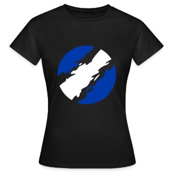 Greece - Women's T-Shirt - black - Front - AI Model Female 172 dark (172cm)