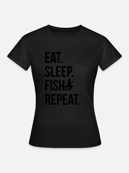 Pêche Pêche Pêche - T-shirt Femme - noir