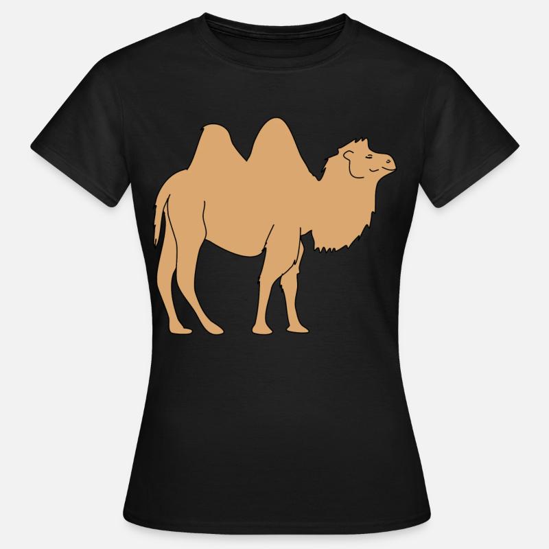 kamel - Frauen T-Shirt - Schwarz