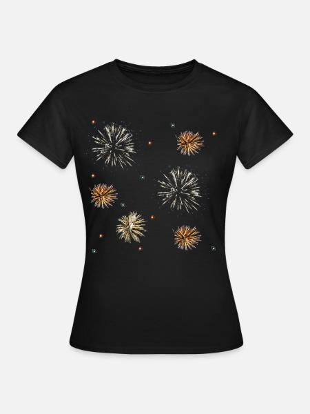 fireworks - Women's T-Shirt - black