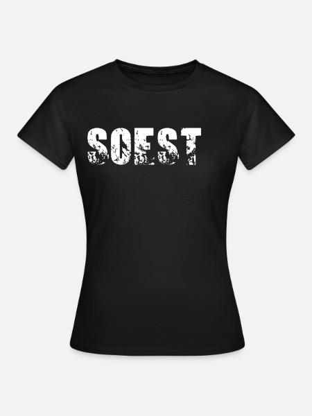 Soest - Frauen T-Shirt - Schwarz