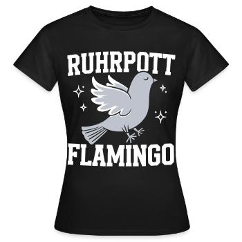 Rhénanie-du-Nord-Westphalie Rhénanie-du-Nord-Westphalie Rhénanie-du-Nord-Westphalie Allemagne Ruhrpott - T-shirt Femme - noir - Devant - AI Model Female 172 dark (172cm)
