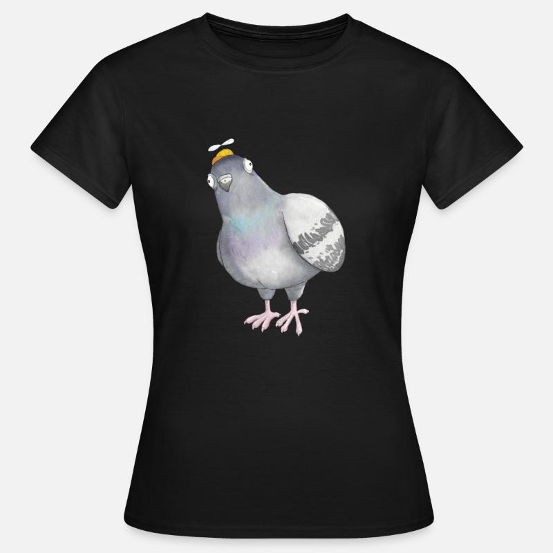 Pigeon (s) nut - Women's T-Shirt - black