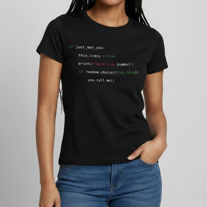 Appelez-moi peut-être python T-shirt Femme