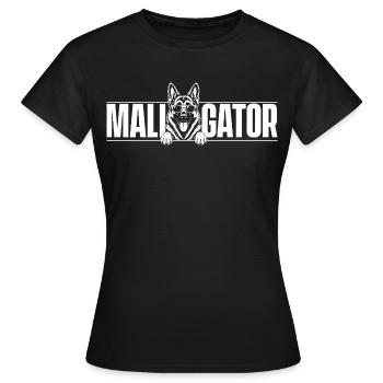 Maligator Belgian Malinois Berger Père - T-shirt Femme - noir - Devant - AI Model Female 172 dark (172cm)