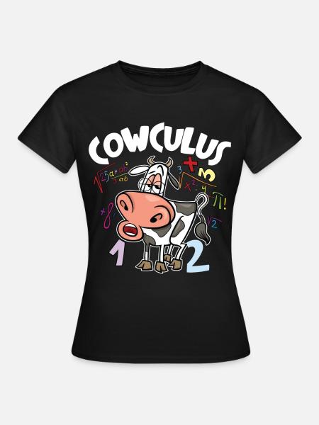 Cowculus - Frauen T-Shirt - Schwarz
