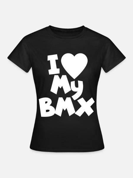 BMX - Frauen T-Shirt - Schwarz
