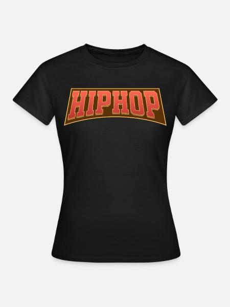 Hip Hop - Frauen T-Shirt - Schwarz