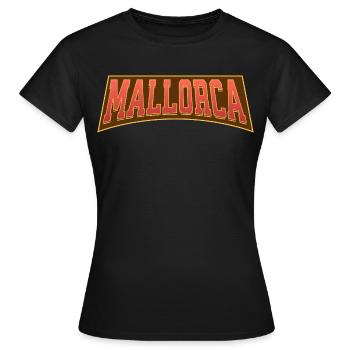 Majorque - T-shirt Femme - noir - Devant - AI Model Female 172 dark (172cm)