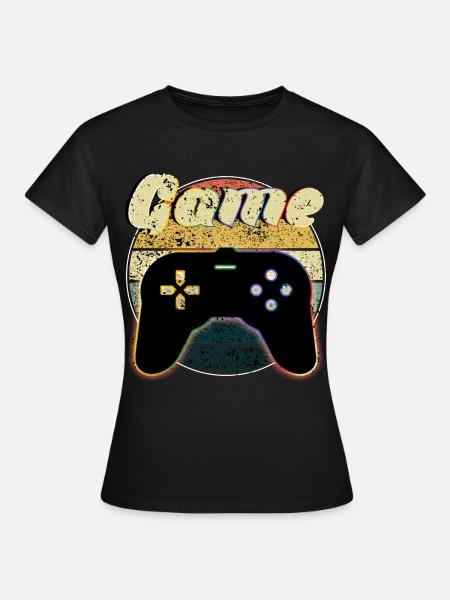Konsole - Frauen T-Shirt - Schwarz