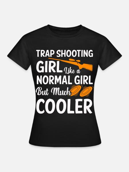 Fallenschießen - Frauen T-Shirt - Schwarz
