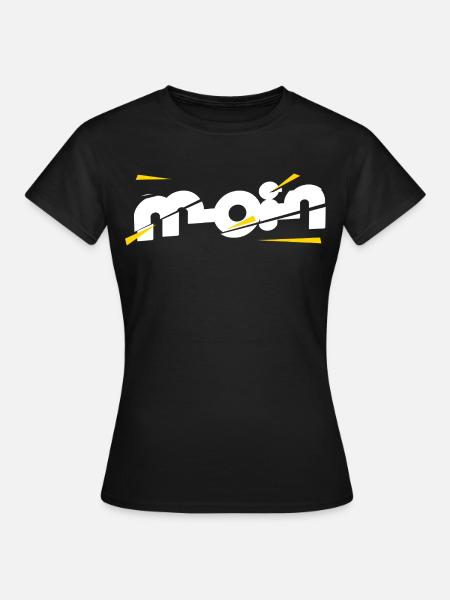 Moin - Frauen T-Shirt - Schwarz