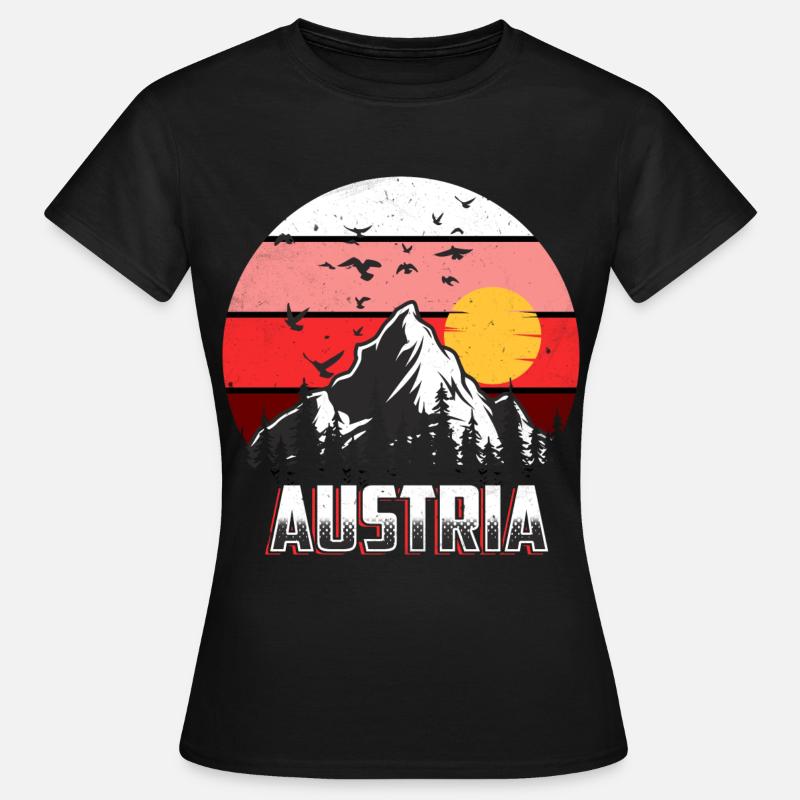 Austria - Women's T-Shirt - black