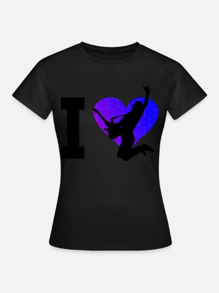 Electric guitar classical guitar guitar guitar - Women's T-Shirt - black