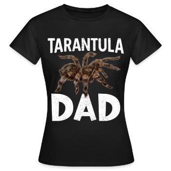 Tarentule Araignées Pet Tarentules Collectionneur - T-shirt Femme - noir - Devant - AI Model Female 172 dark (172cm)