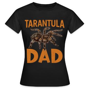 Tarentule Papa Tarentules Collectionneur Tarentule - T-shirt Femme - noir - Devant - AI Model Female 172 dark (172cm)