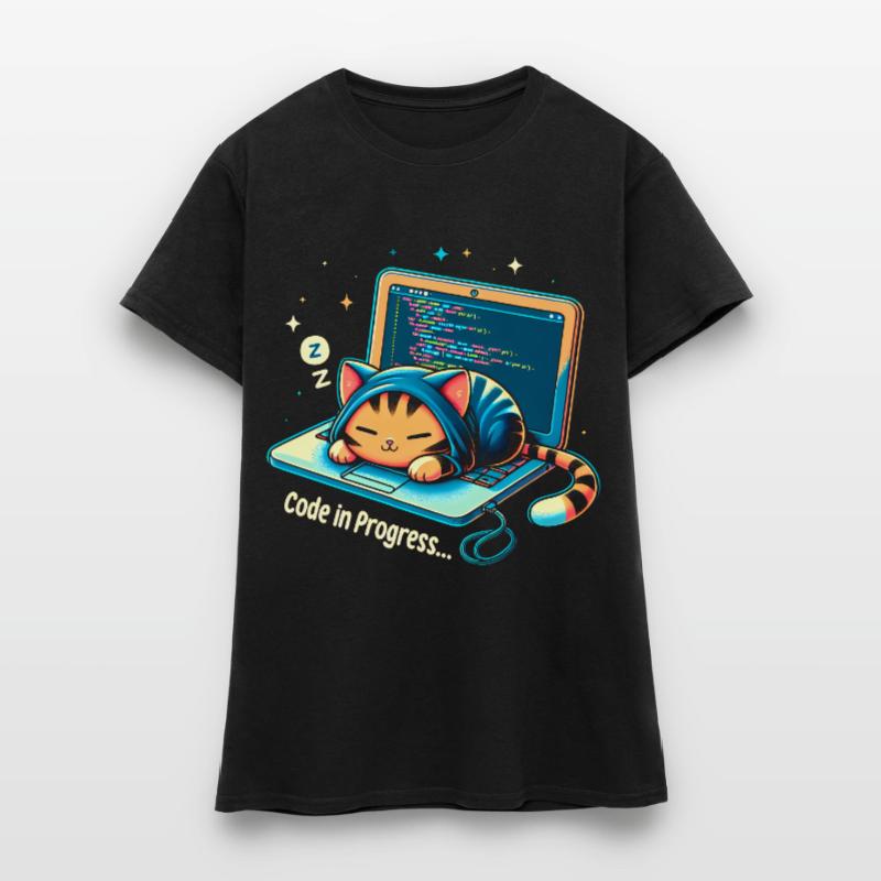 Code en cours d’élaboration. - Programmation des chats T-shirt Femme