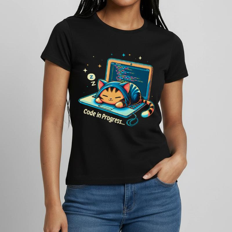 Code en cours d’élaboration. - Programmation des chats T-shirt Femme