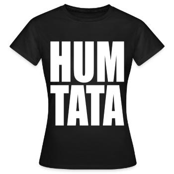 Humtata Spielmannszug Blaskapelle Big Band Tätära - Frauen T-Shirt - Schwarz - Vorne - AI Model Female 172 dark (172cm)