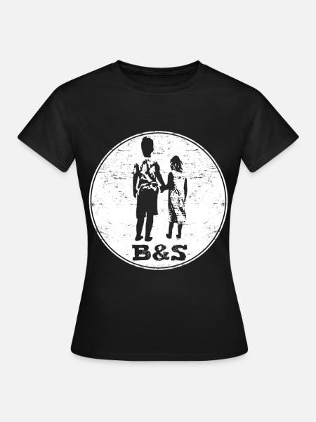 frère et soeur - T-shirt Femme - noir