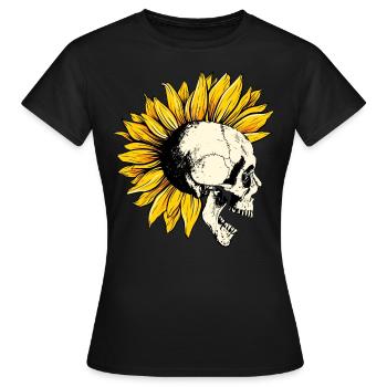 Punks Not Dead - Women's T-Shirt - black - Front - AI Model Female 172 dark (172cm)
