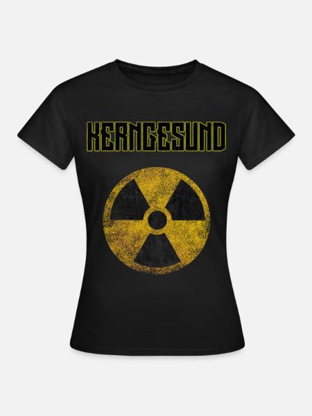 Kerngesund Retro Vintage - Frauen T-Shirt - Schwarz