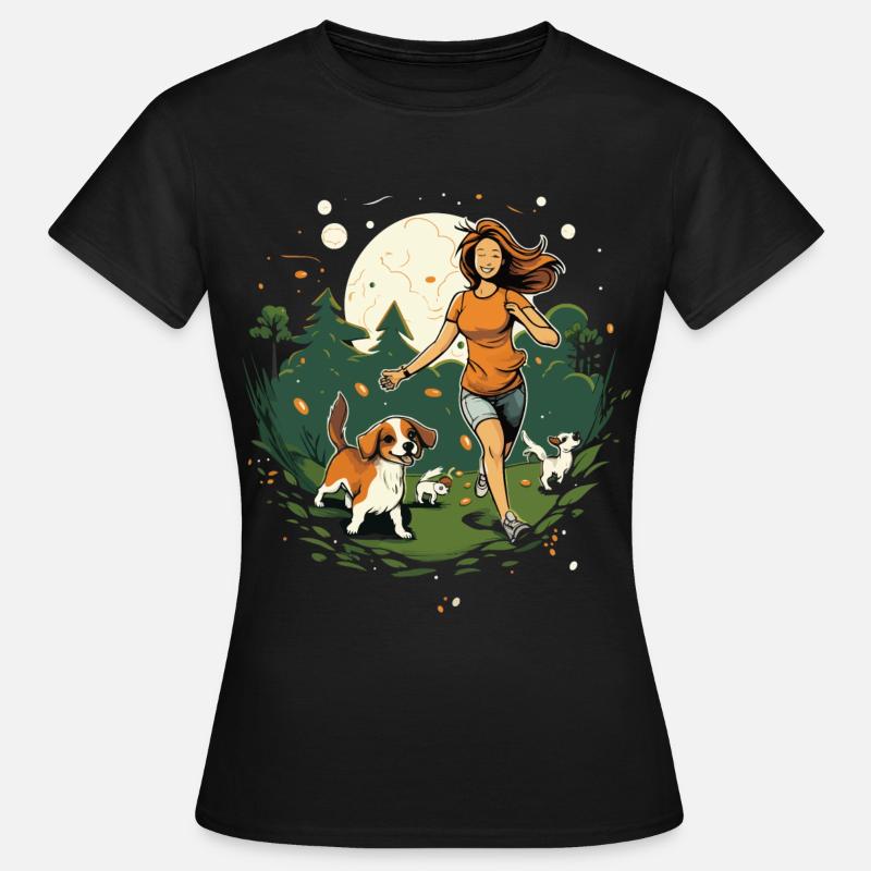 Beagle Mama - Dog Lovers Gift Idea - Women's T-Shirt - black
