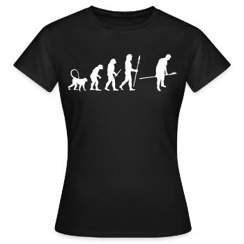 Développement de la boulangerie - T-shirt Femme - noir - Devant - AI Model Female 172 dark (172cm)