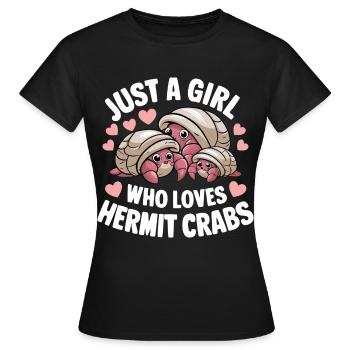 Crabe Crabe Crabe Crabe Crabe Crabe - T-shirt Femme - noir - Devant - AI Model Female 172 dark (172cm)