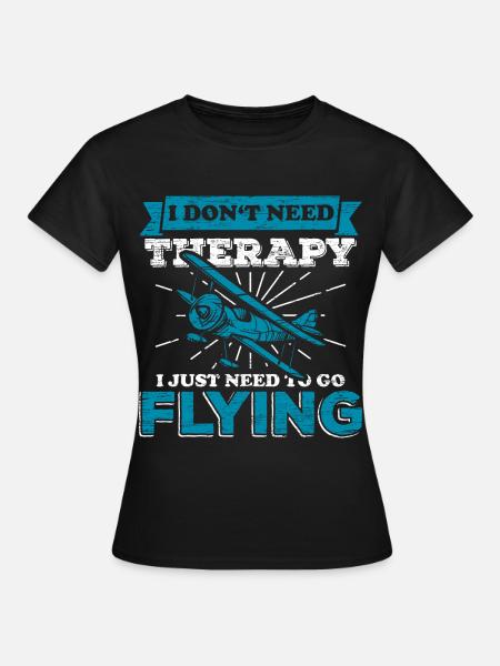 Pilote pilote - T-shirt Femme - noir