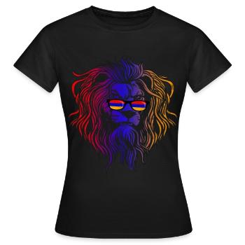 Arménie - T-shirt Femme - noir - Devant - AI Model Female 172 dark (172cm)