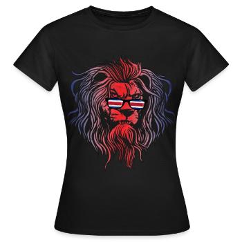 Costa Rica - Frauen T-Shirt - Schwarz - Vorne - AI Model Female 172 dark (172cm)