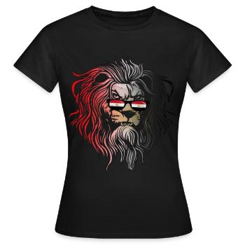 Ägypten - Frauen T-Shirt - Schwarz - Vorne - AI Model Female 172 dark (172cm)