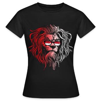 Indonesien - Frauen T-Shirt - Schwarz - Vorne - AI Model Female 172 dark (172cm)