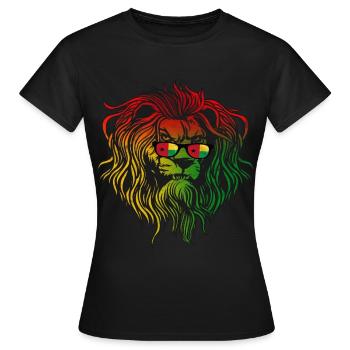 Guinée-Bissau - T-shirt Femme - noir - Devant - AI Model Female 172 dark (172cm)