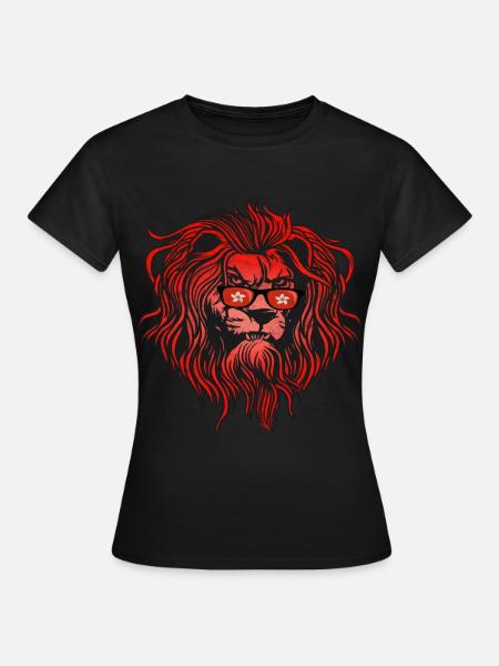 Hongkong - Frauen T-Shirt - Schwarz