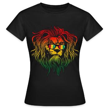 Guinée - T-shirt Femme - noir - Devant - AI Model Female 172 dark (172cm)