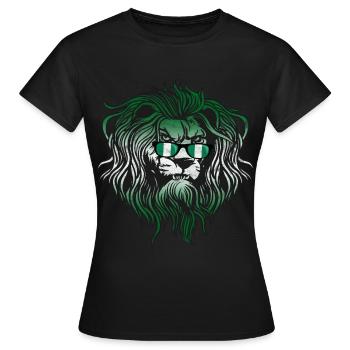 Nigeria - Women's T-Shirt - black - Front - AI Model Female 172 dark (172cm)