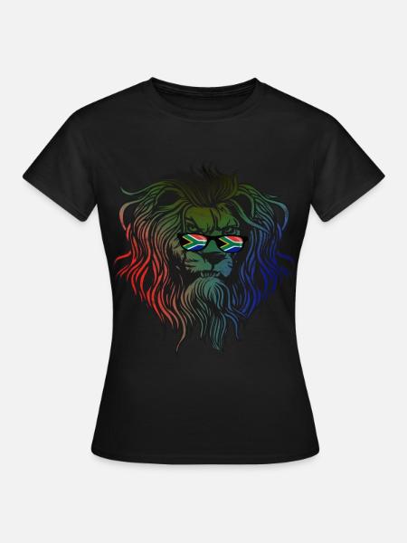 Südafrika - Frauen T-Shirt - Schwarz