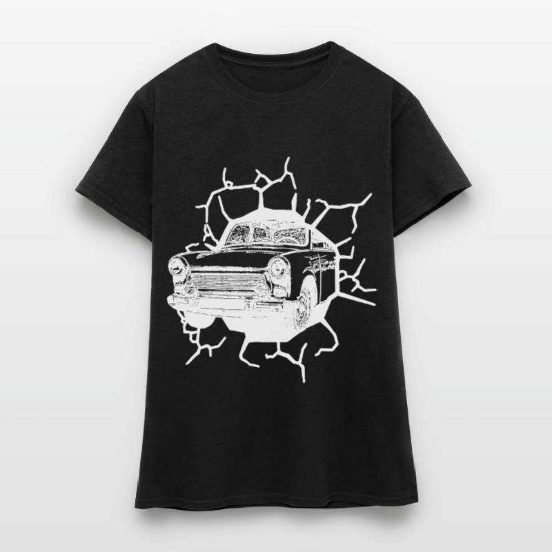 Trabi  Oldtimer Wall Fall Ostalgie Ossi Women's T-Shirt