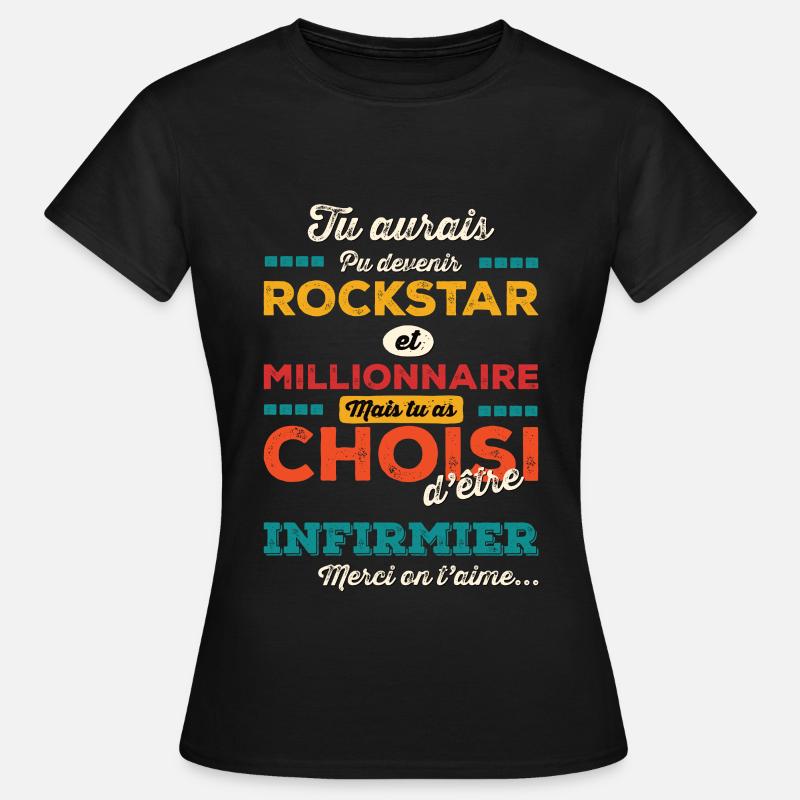 Nurse - Women's T-Shirt - black